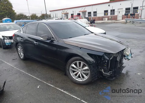 2015 Infiniti Q50 Premium z USA, uszkodzony, nr VIN JN1BV7AP1FM348974